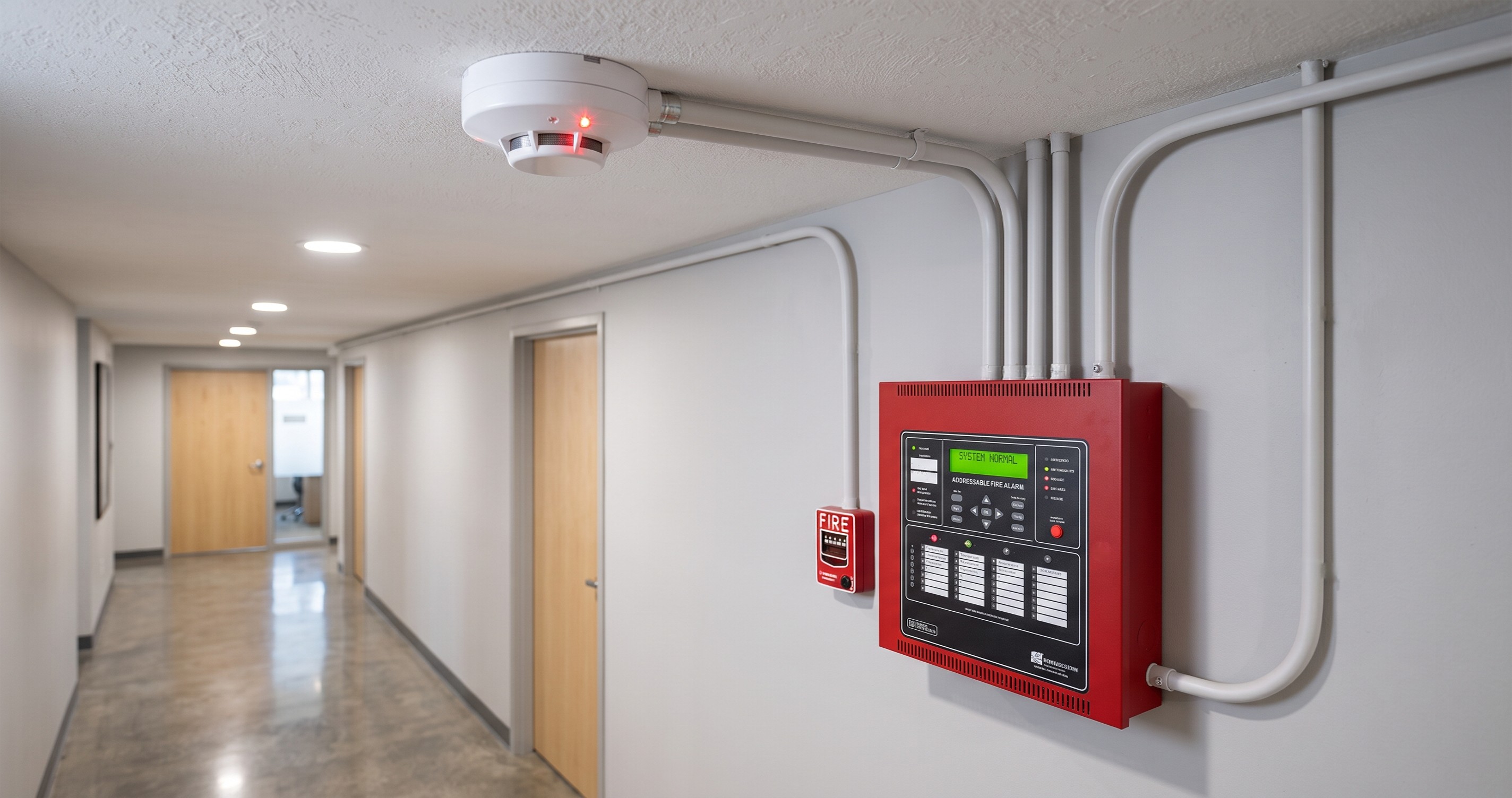Fire Detection & Alarm Systems - Fire Safety Service by Athens Buildcon